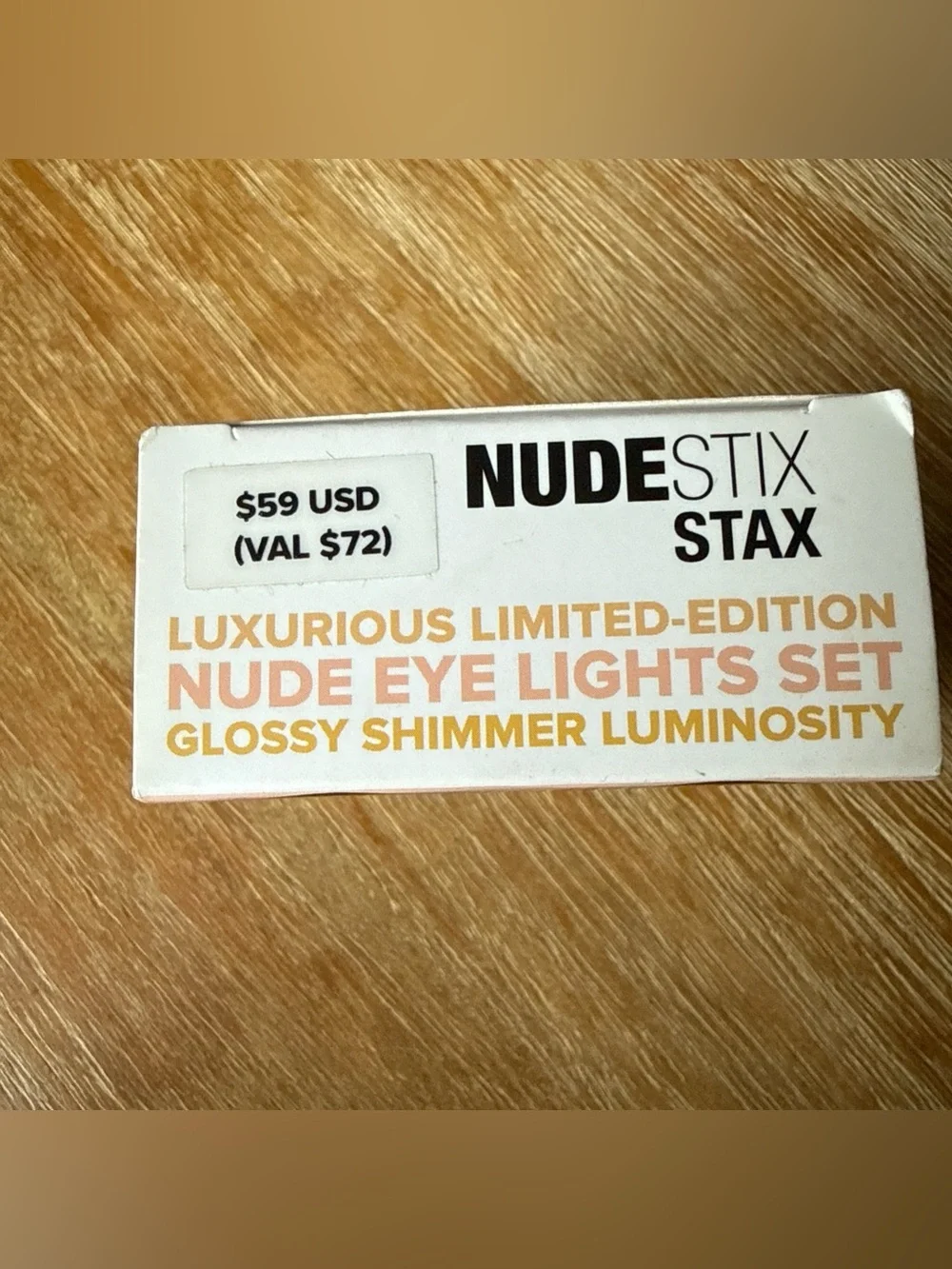 NUDESTIX Stax Nude Eye Lights Set - NEW limited edition